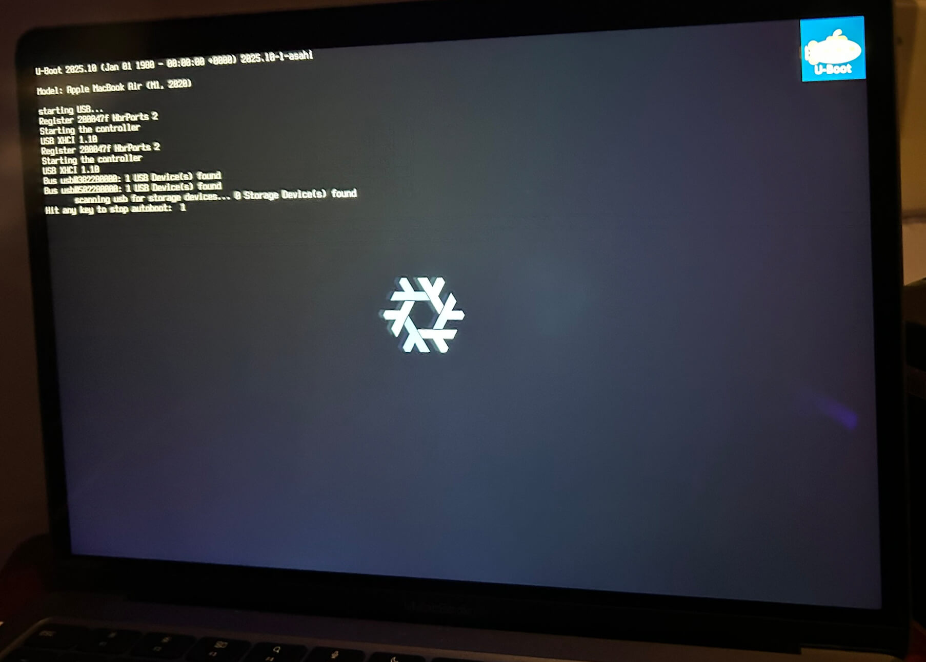 Seeing U-Boot for the first time